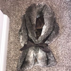 Woman’s Furry Vest